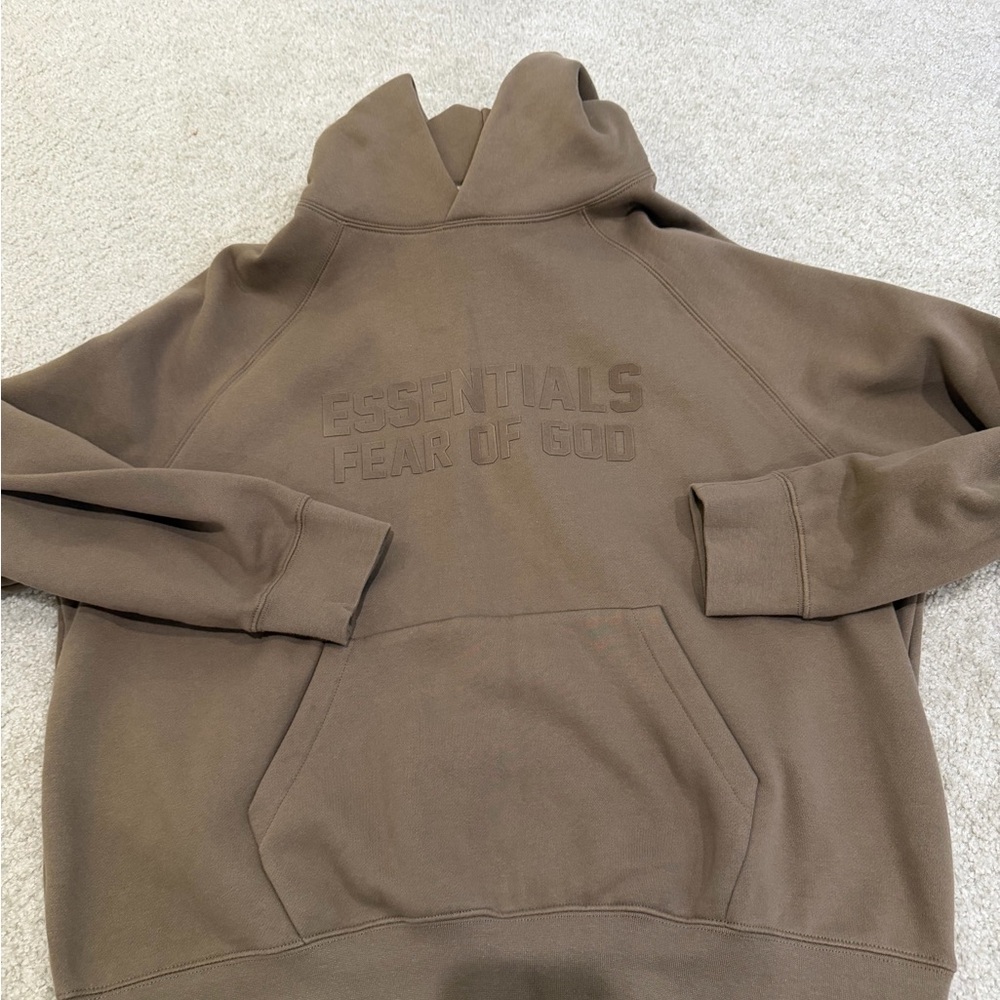 Fear of God Essentials Taupe Sweatshirt